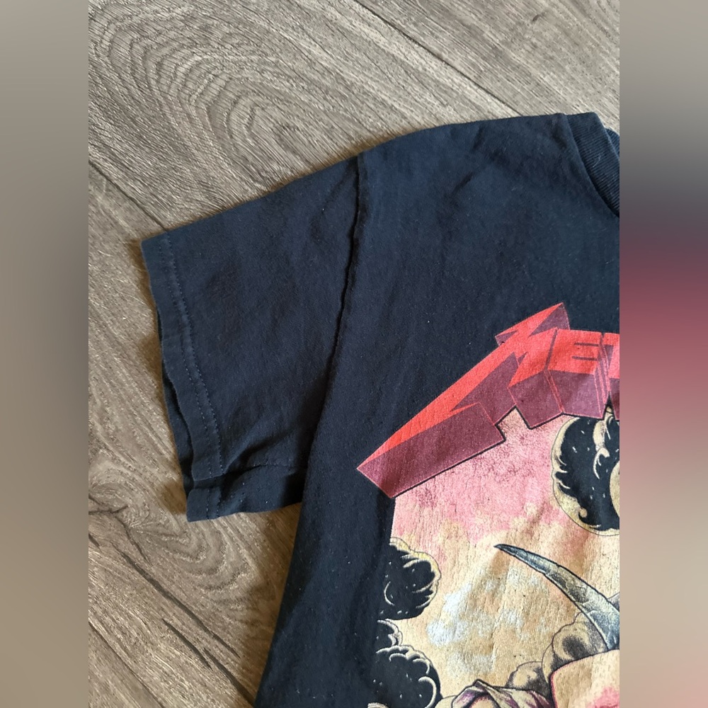 Vintage Metallica Four Horseman Heavy Metal T-Shirt Size Small - Picture 6 of 11